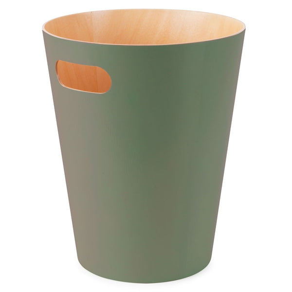 Umbra Woodrow Waste Bin - Spruce Green