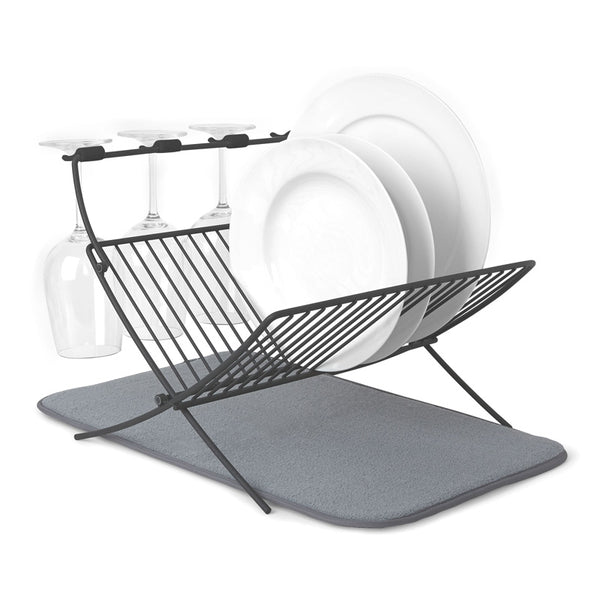 Umbra XDry Folding Dish Rack & Drying Mat