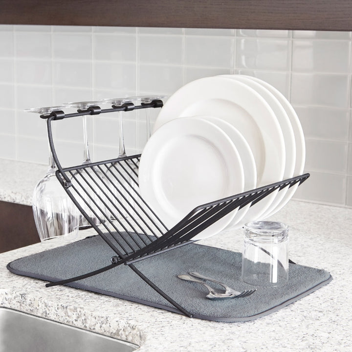 Umbra XDry Folding Dish Rack & Drying Mat [D] Additional 3