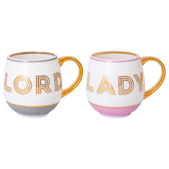 Lord & Lady Mugs - Set of 2