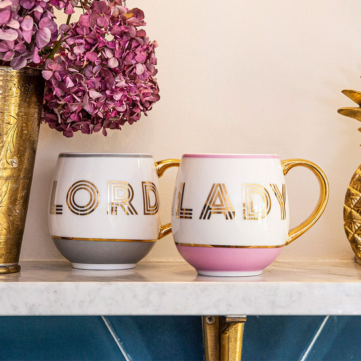 Lord & Lady Mugs - Set of 2 Additional 2