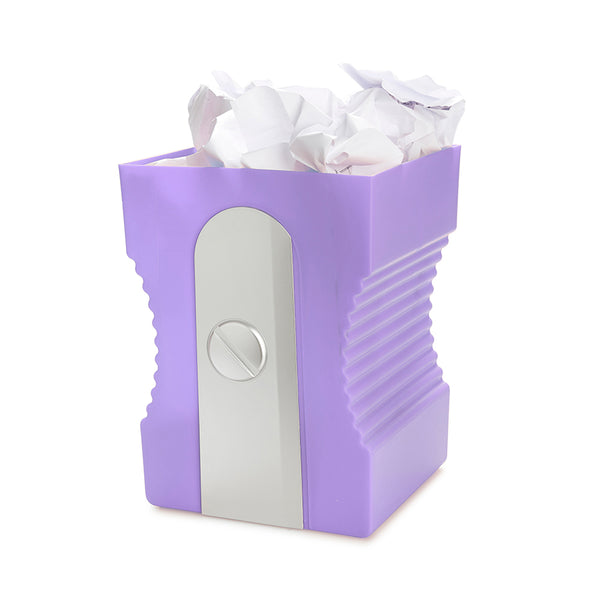 Purple Sharpener Waste Bin