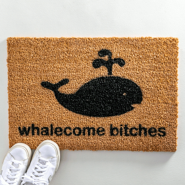 Whalecome Bitches Doormat