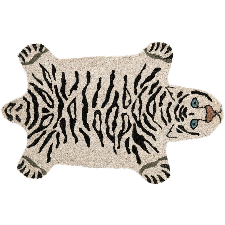 White Tiger Doormat