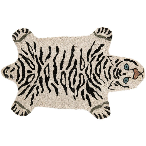 White Tiger Doormat