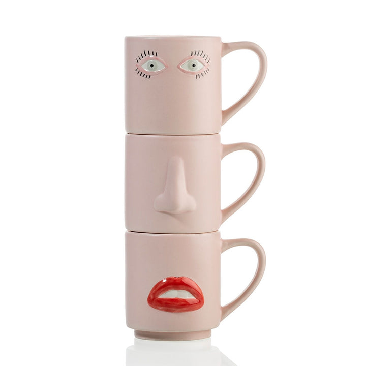Why the Long Face Mug Set