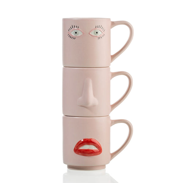 Why the Long Face Mug Set