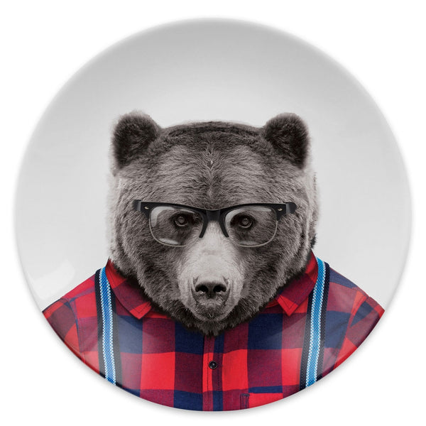 Wild Dining Plate (Bear)