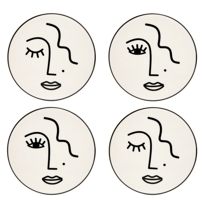 Winky Woman Coasters