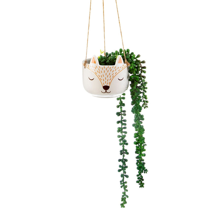 Woodland Fox Hanging Planter [D] Additional 3