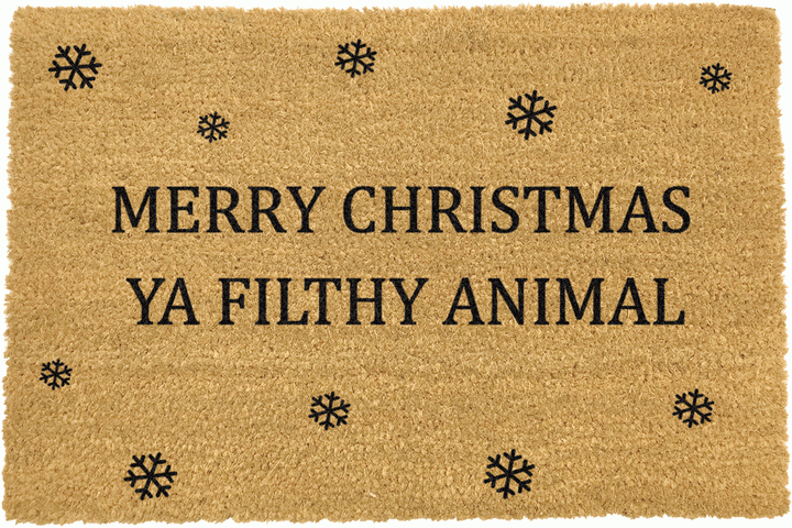 Merry Christmas Ya Filthy Animal Doormat [D] Additional 2