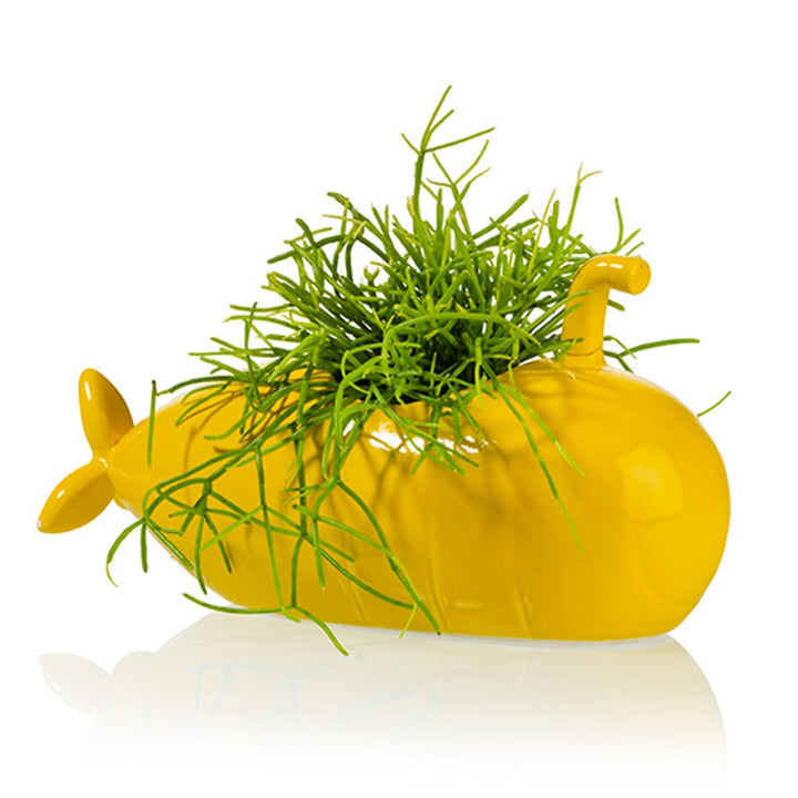 Yellow Submarine Planter