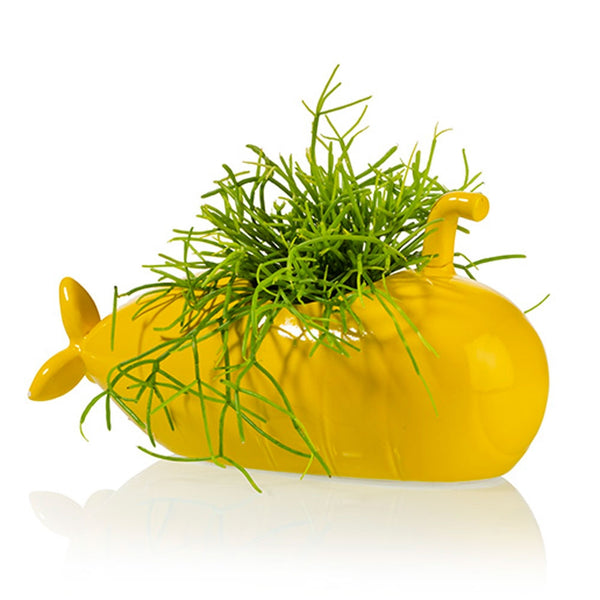 Yellow Submarine Planter