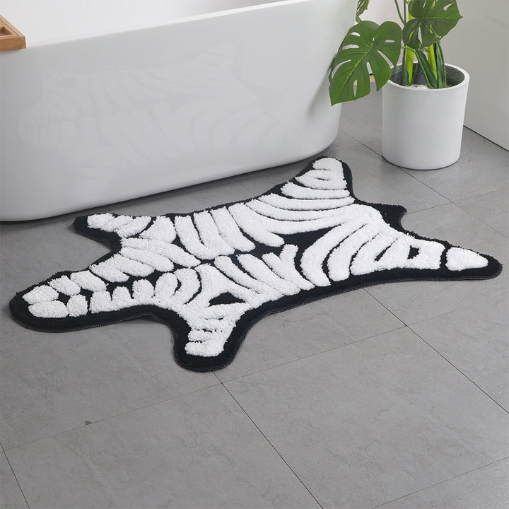 Zebra Bath Mat Additional 2
