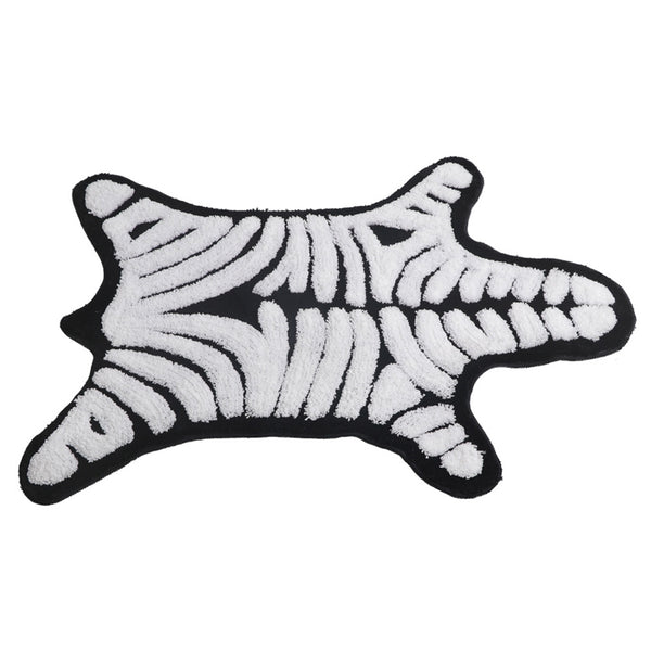 Zebra Bath Mat